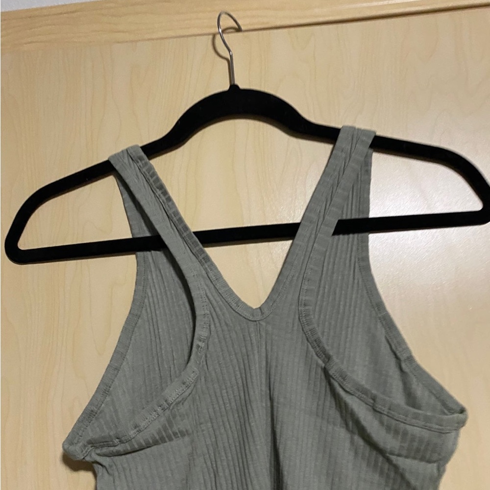 Nike Light Green Ribbed Active Tank - Picture 7 of 9